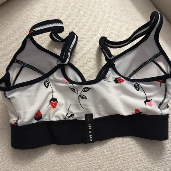 Adam Selman Roses Sports Bra White - Picture 3 of 5